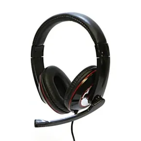 Logo HL-01, Kophörer mit Mikrofon, Lautstärkeregelung, schwarz, USB